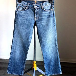 7 For All Mankind - Cropped Jeans - Size 28 - EUC